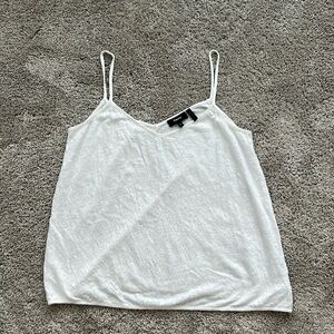 Theory linen tank top